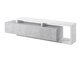 TV-bord Lutiva 103 (Hvid + Beton)