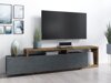 TV-bord Lutiva 103 (Matera grå + Mørk gran)