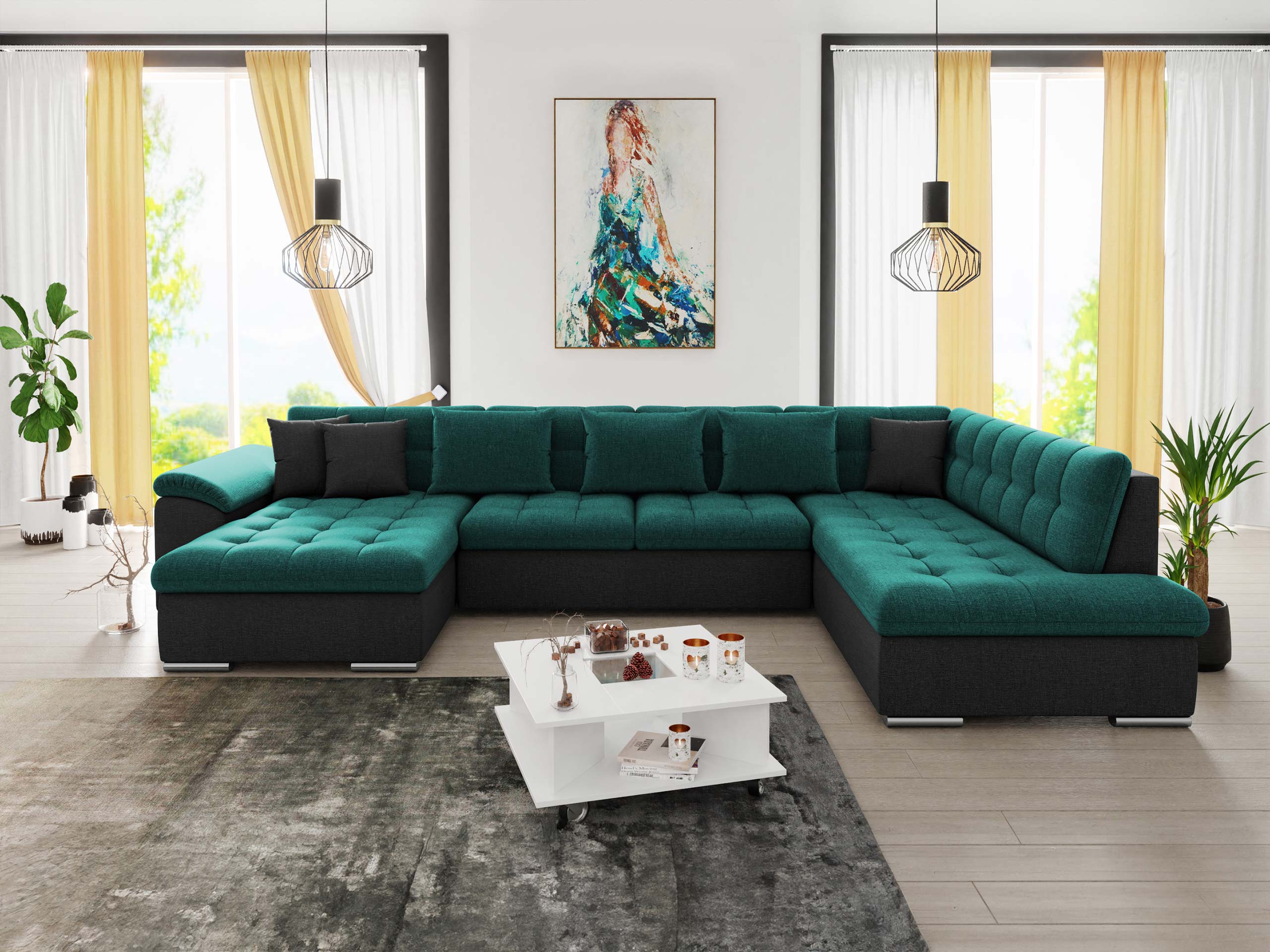 Hjørnesofa Comfivo Gemma (Venstre)