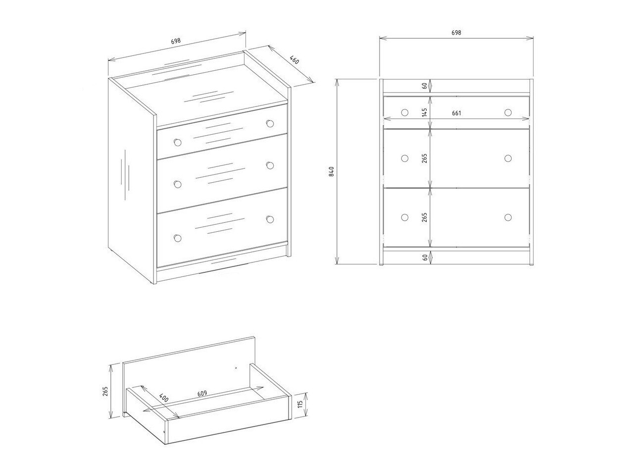 Kommode Mandeville 297