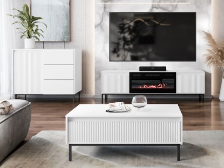 Stuemøbelsæt Comfivo Delruva 110 (Hvid)