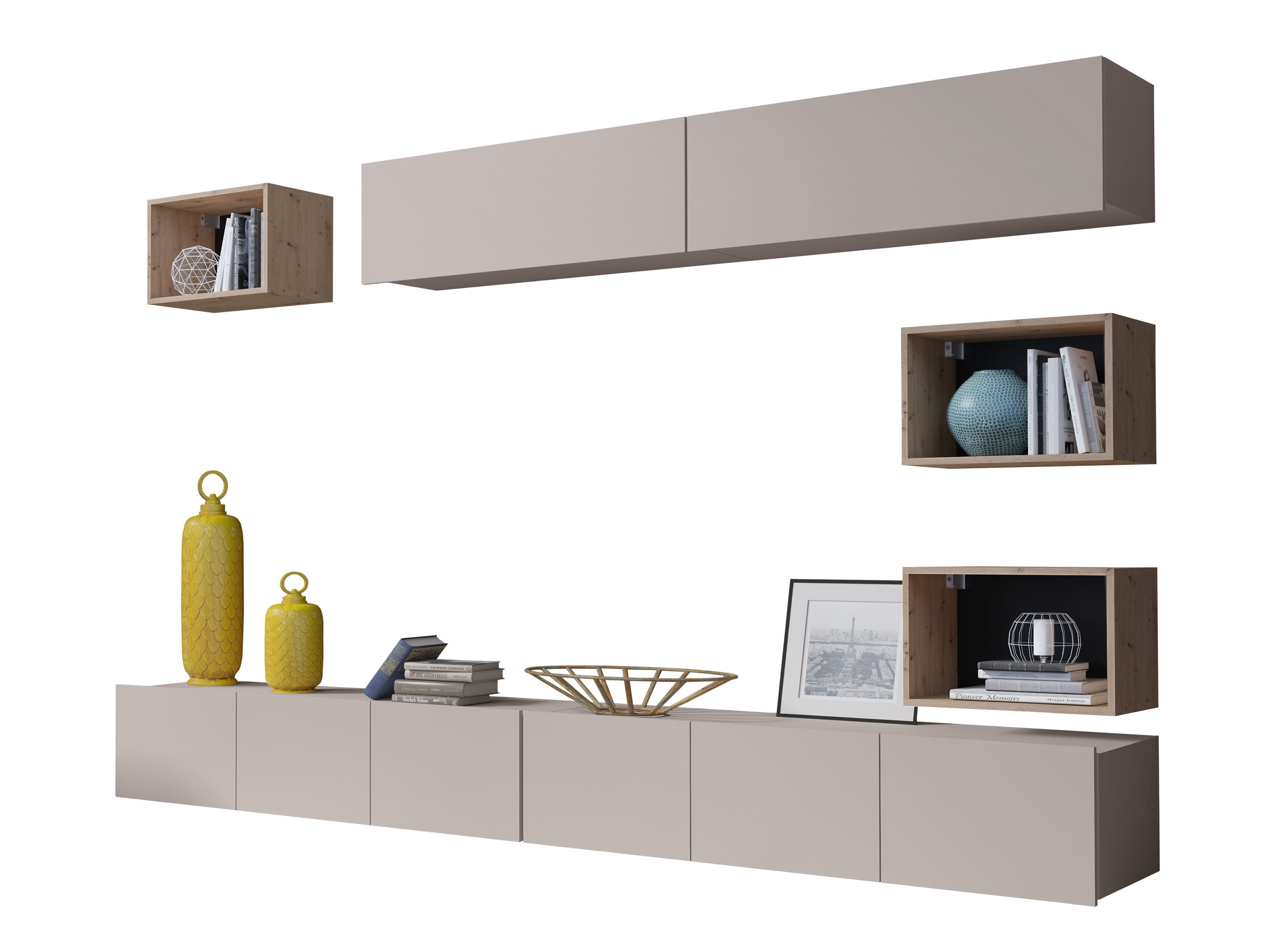 Stuemøbelsæt Remus XXXI (Kashmir + Artisan eg)