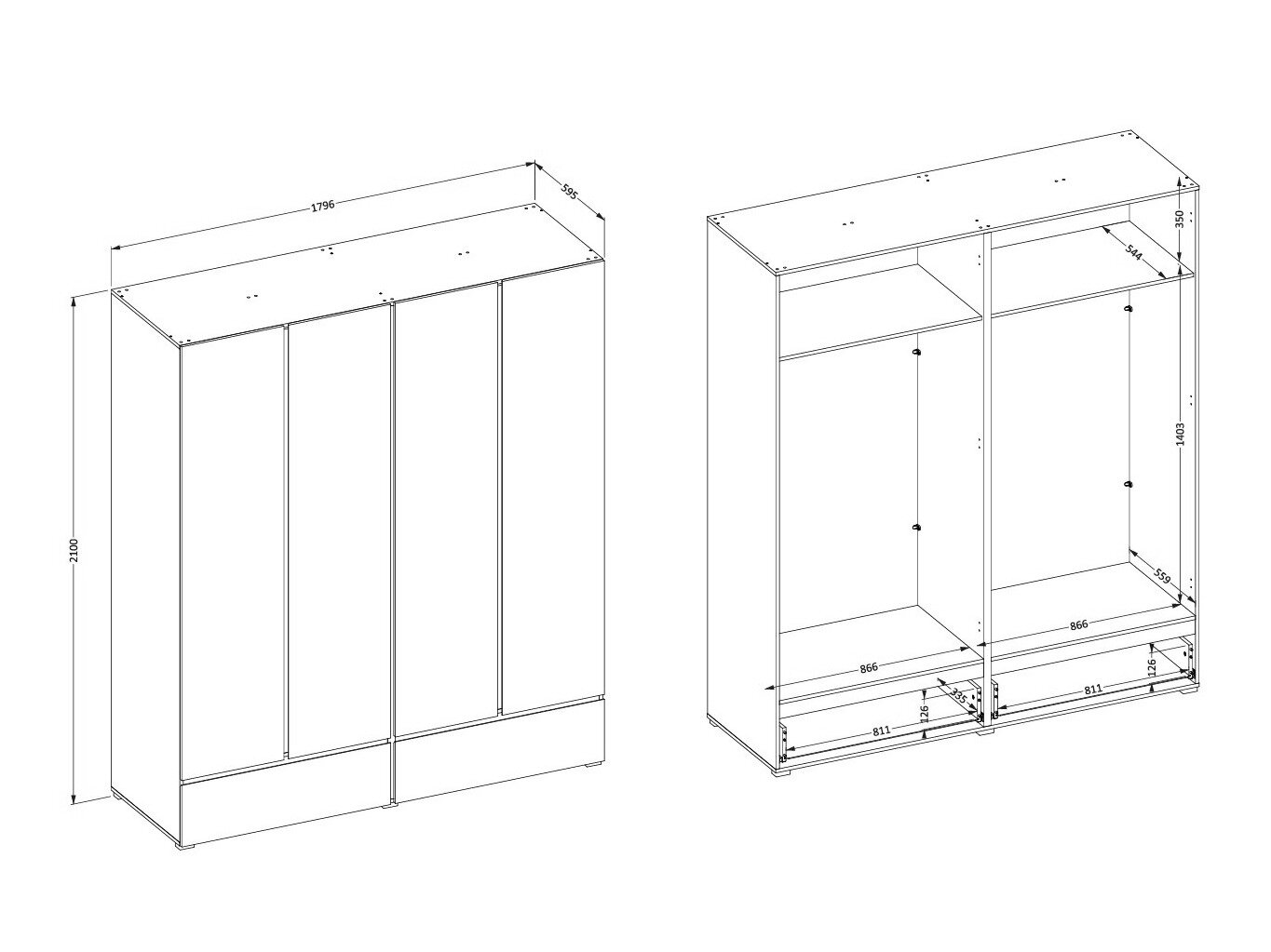 Garderobeskab Alfere 119 (Congo)