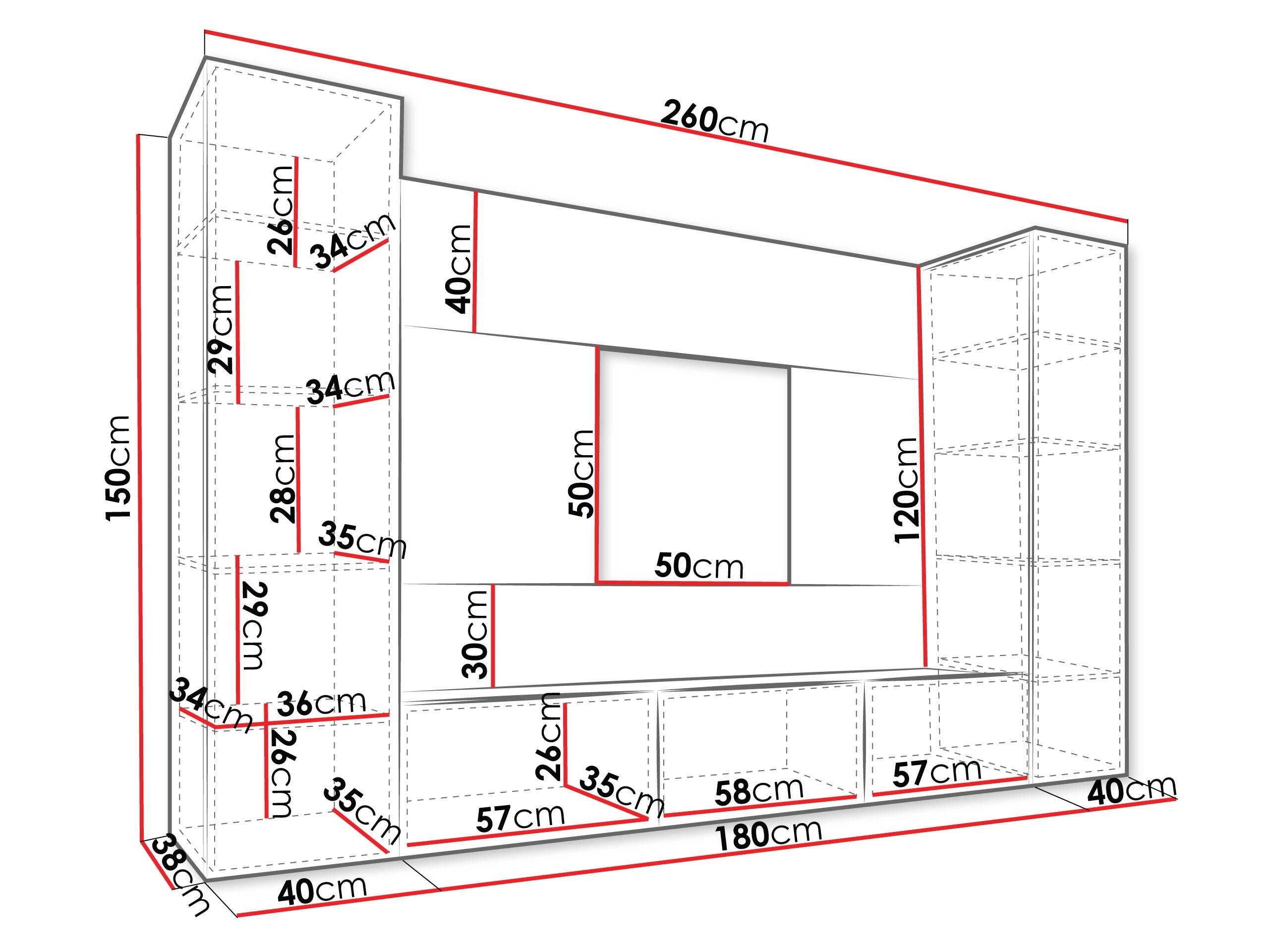 Stuemøbelsæt Comfivo 451 (Sort + Sort marmor)