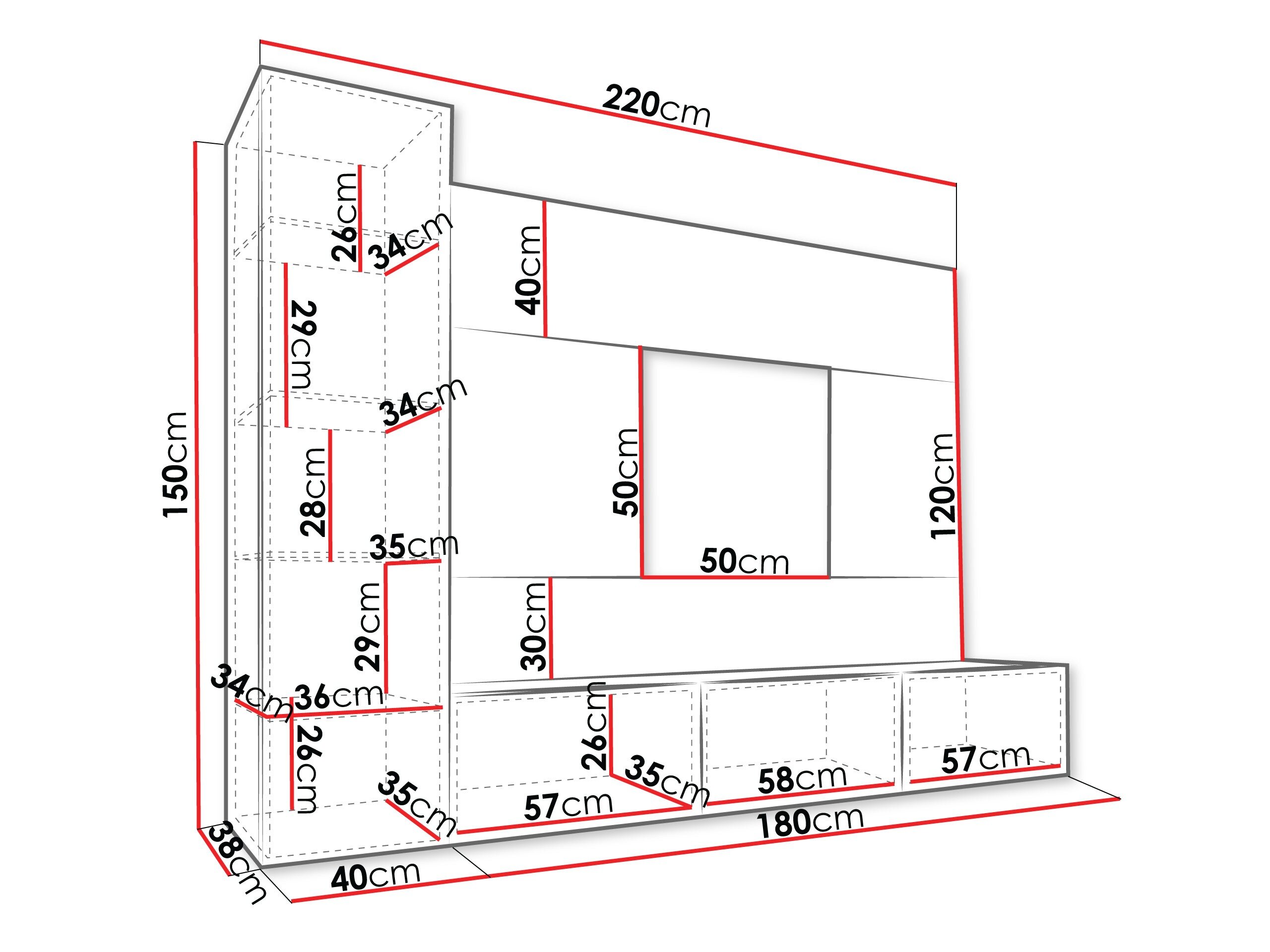 Stuemøbelsæt Comfivo 452 (Beige + Egetræ)