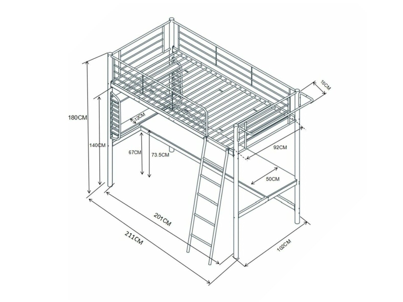 Køjeseng Houston 1974