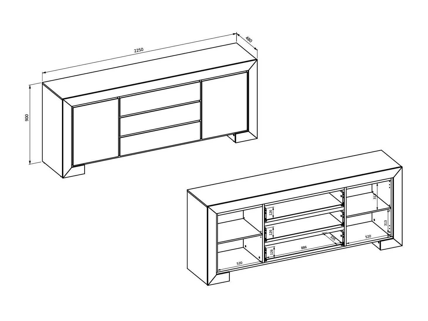 Stuemøbelsæt Etrteo 106