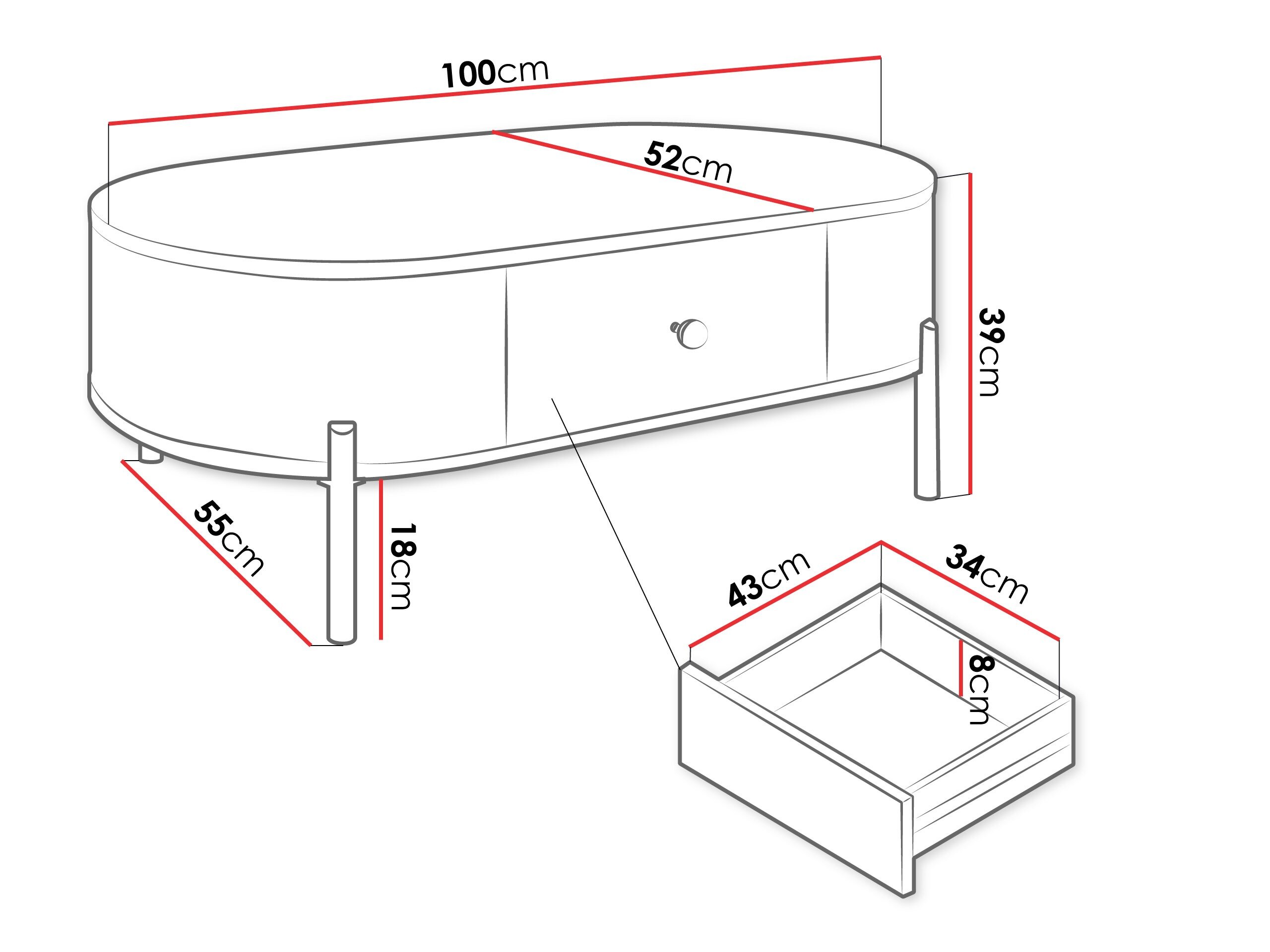 Sofabord Comfivo Mirsoni 102