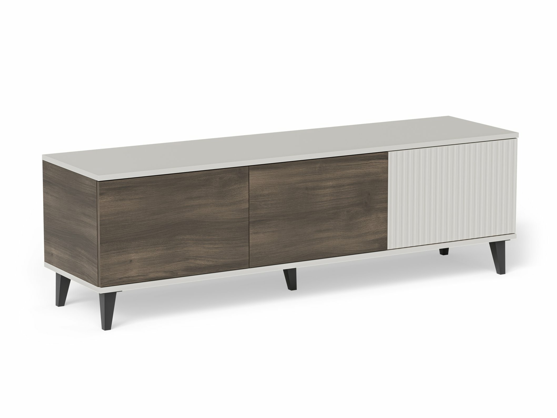 TV-bord Luelia 116 (Valnød + Kashmir)