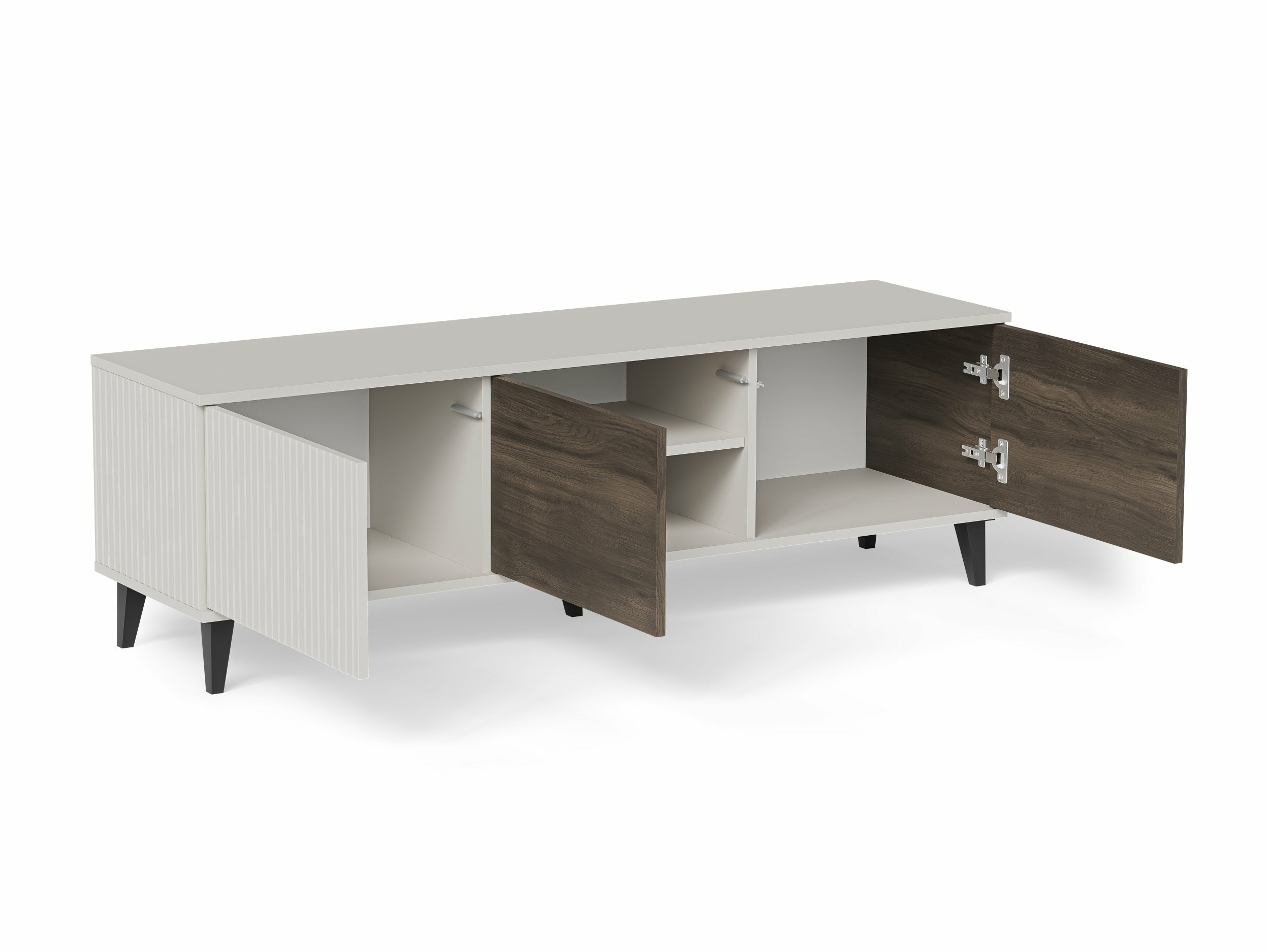 TV-bord Luelia 116 (Valnød + Kashmir)