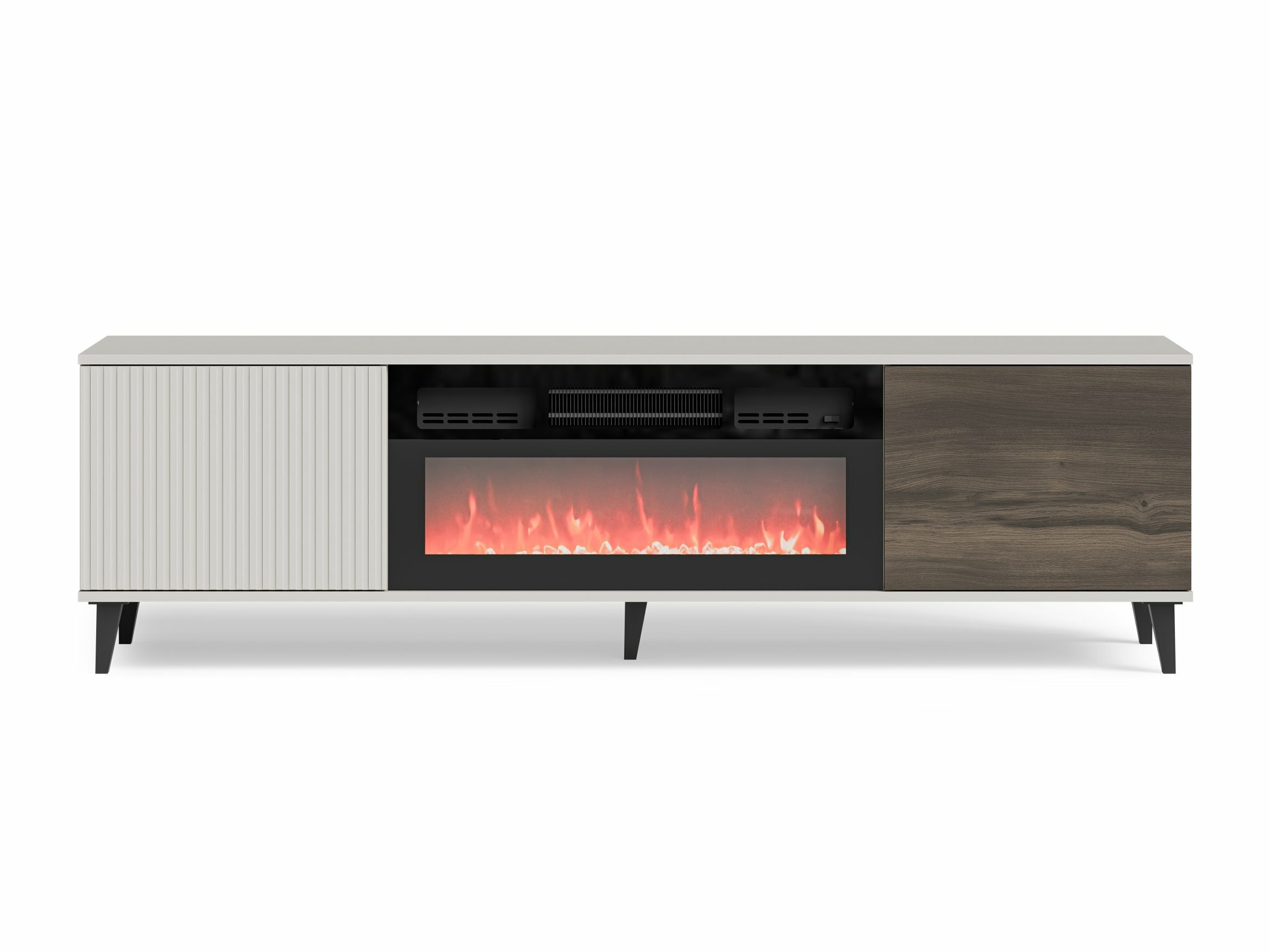 TV-bord Luelia 121 (Valnød + Kashmir)