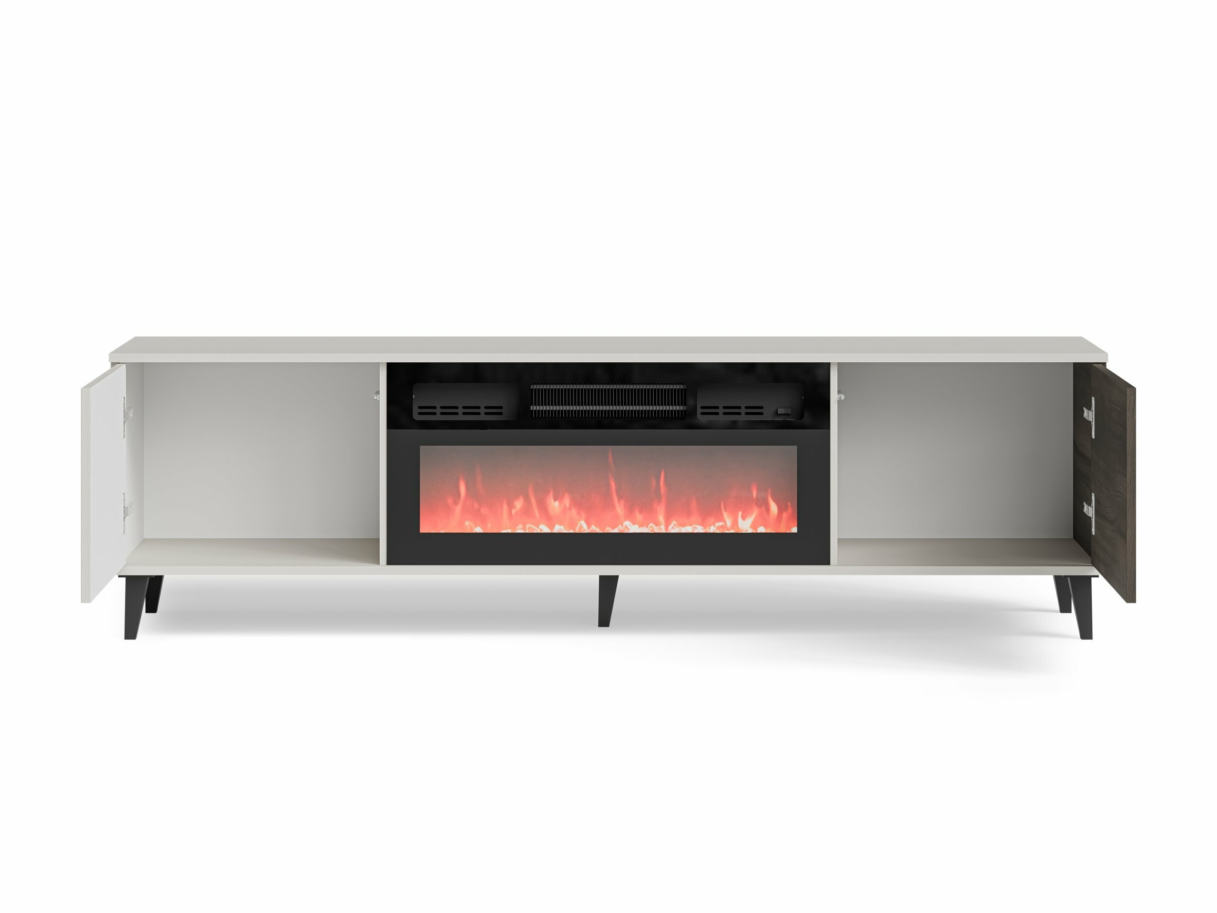 TV-bord Luelia 121 (Valnød + Kashmir)