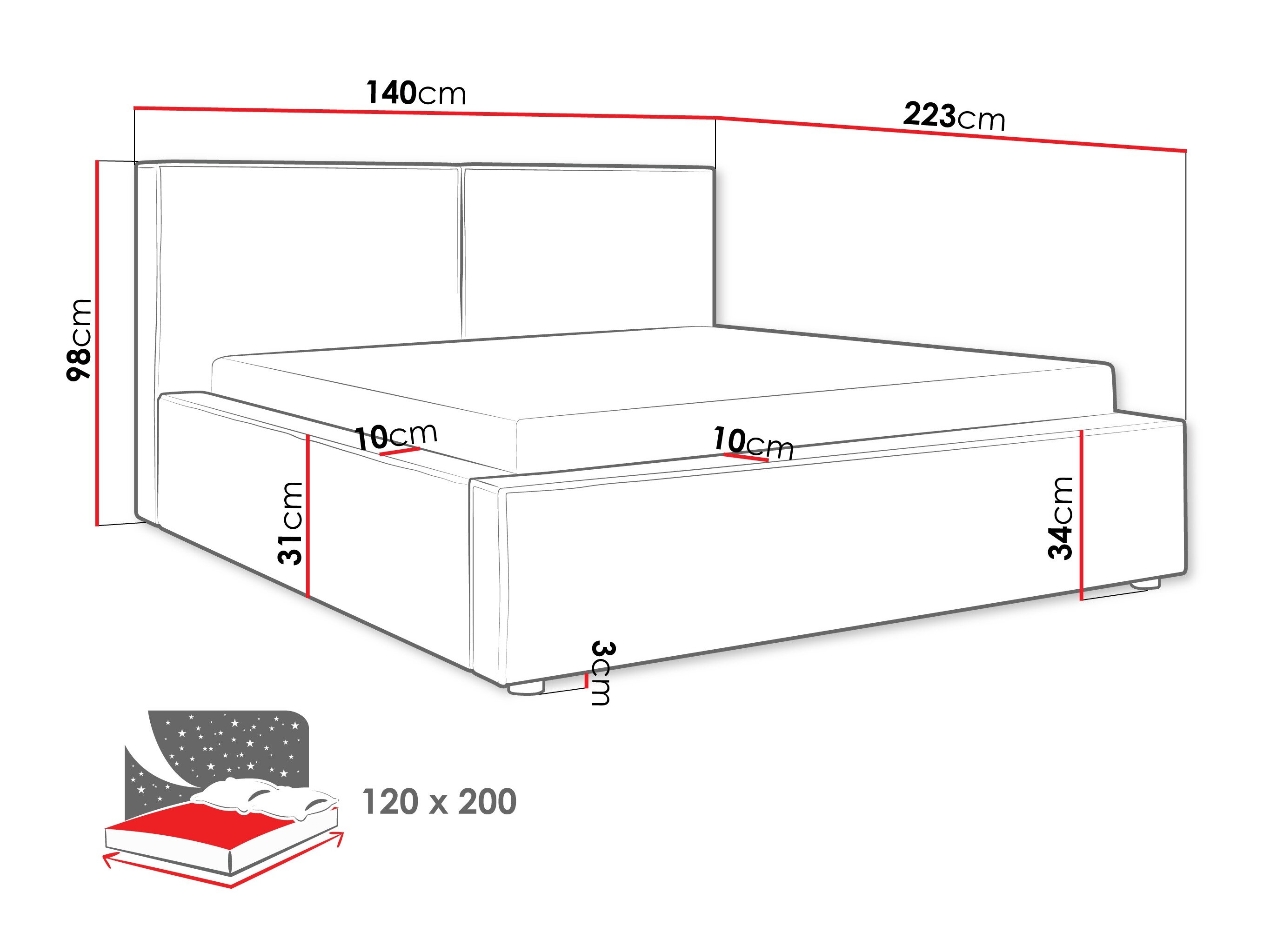 Seng TrendyNest 117 (Coral 75)