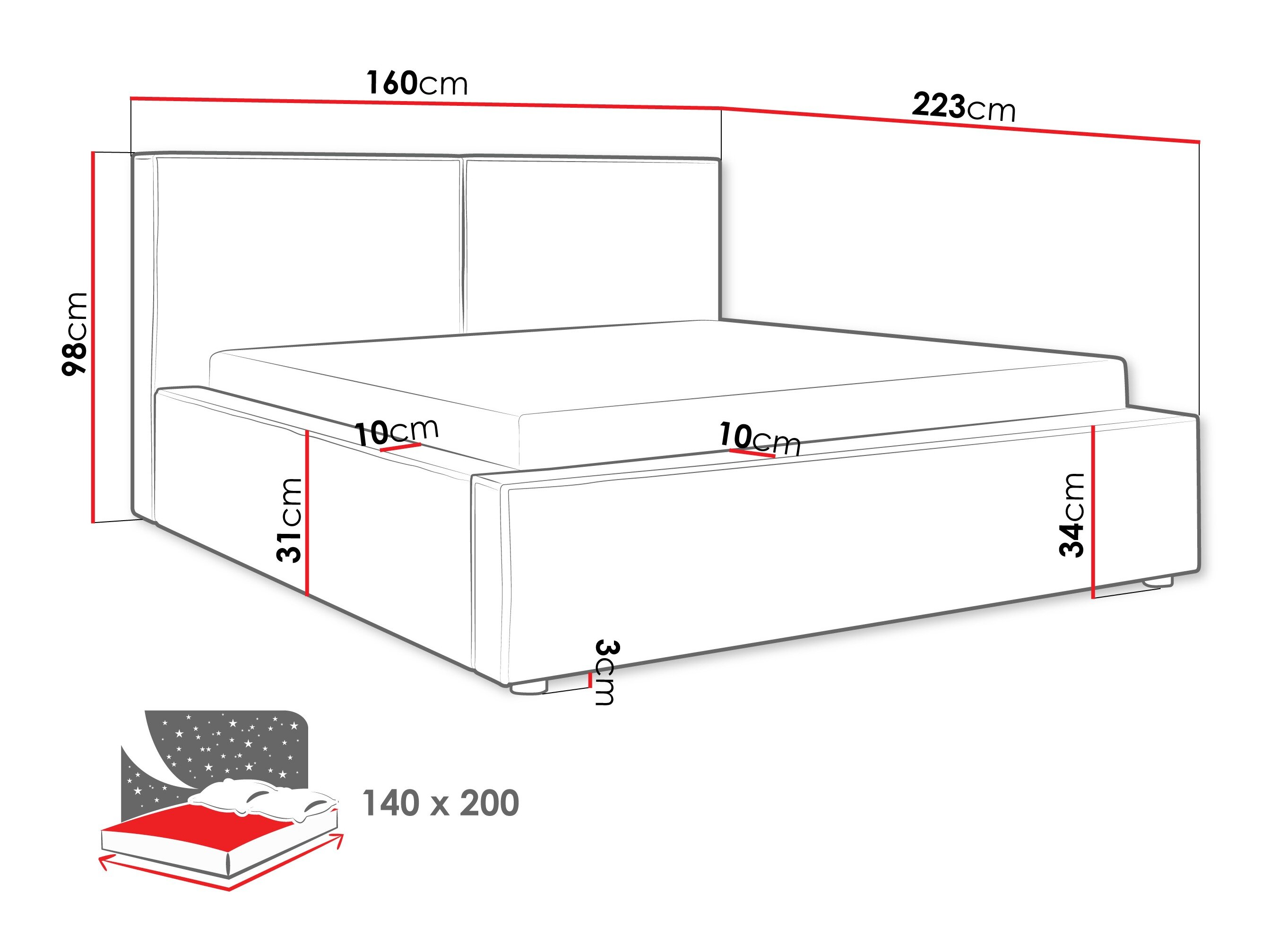 Seng TrendyNest 117 (Coral 80)