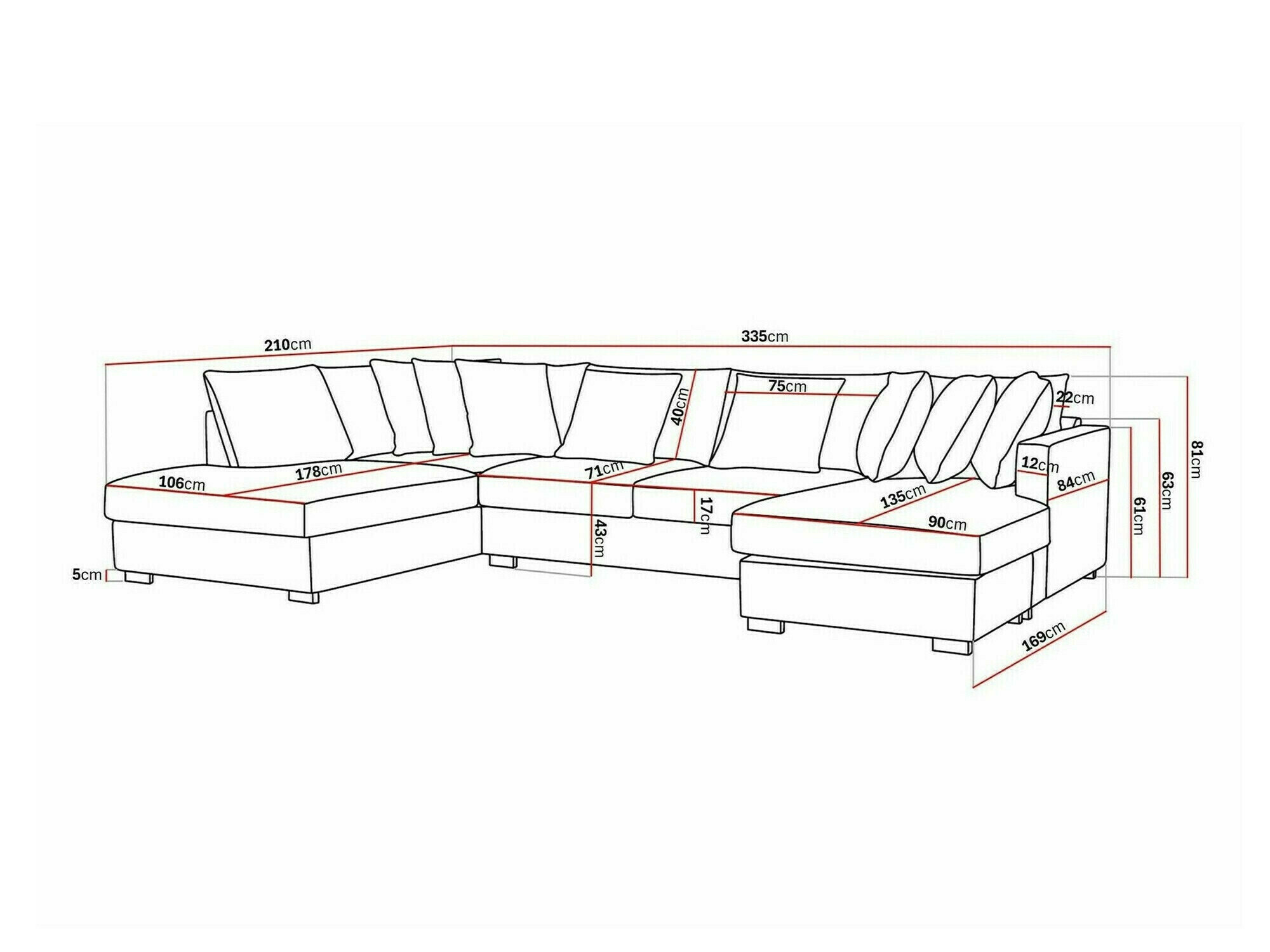 Hjørnesofa Tivsoe 106 (Fresh 01)