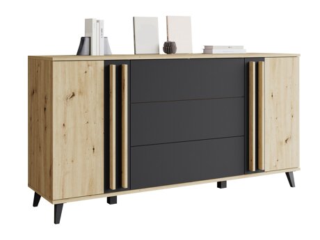 Kommode Temora 100 (Artisan eg + Grafit)