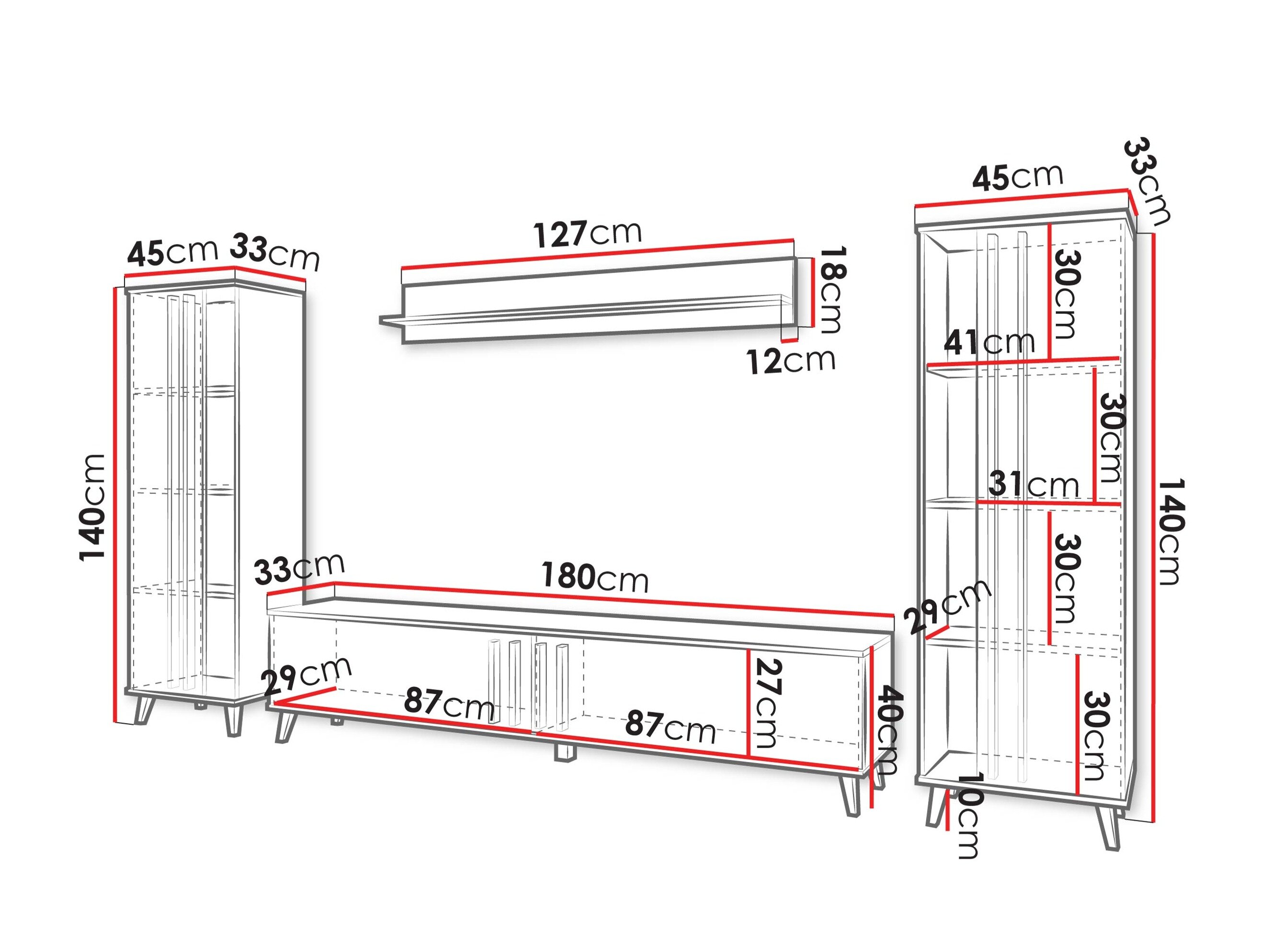 Stuemøbelsæt Temora 102 (Congo)