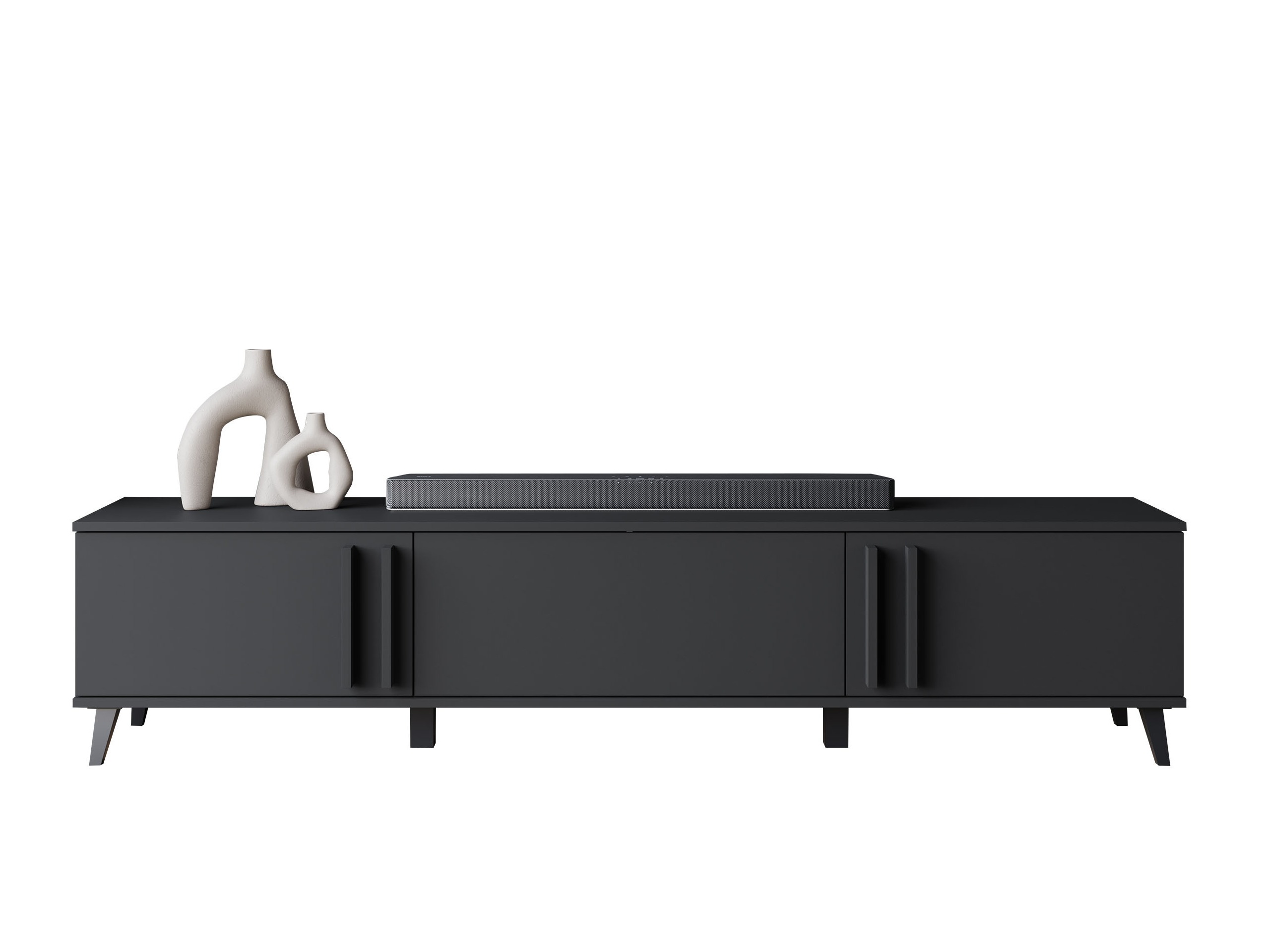 TV-bord Facetor (Grafit)