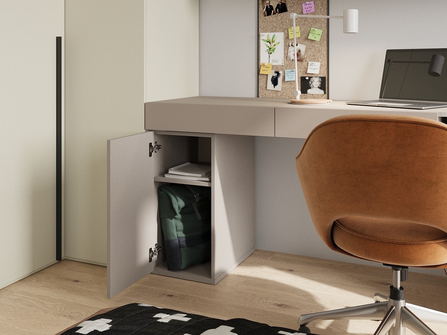 Skrivebord Evareve 110 (Venstre)