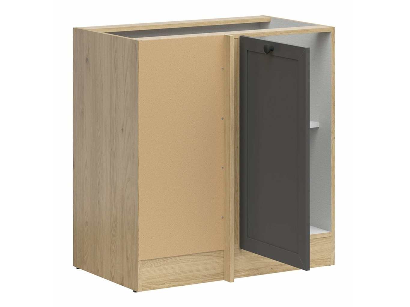 Modulhjørneskab Classic Grey Oak 115