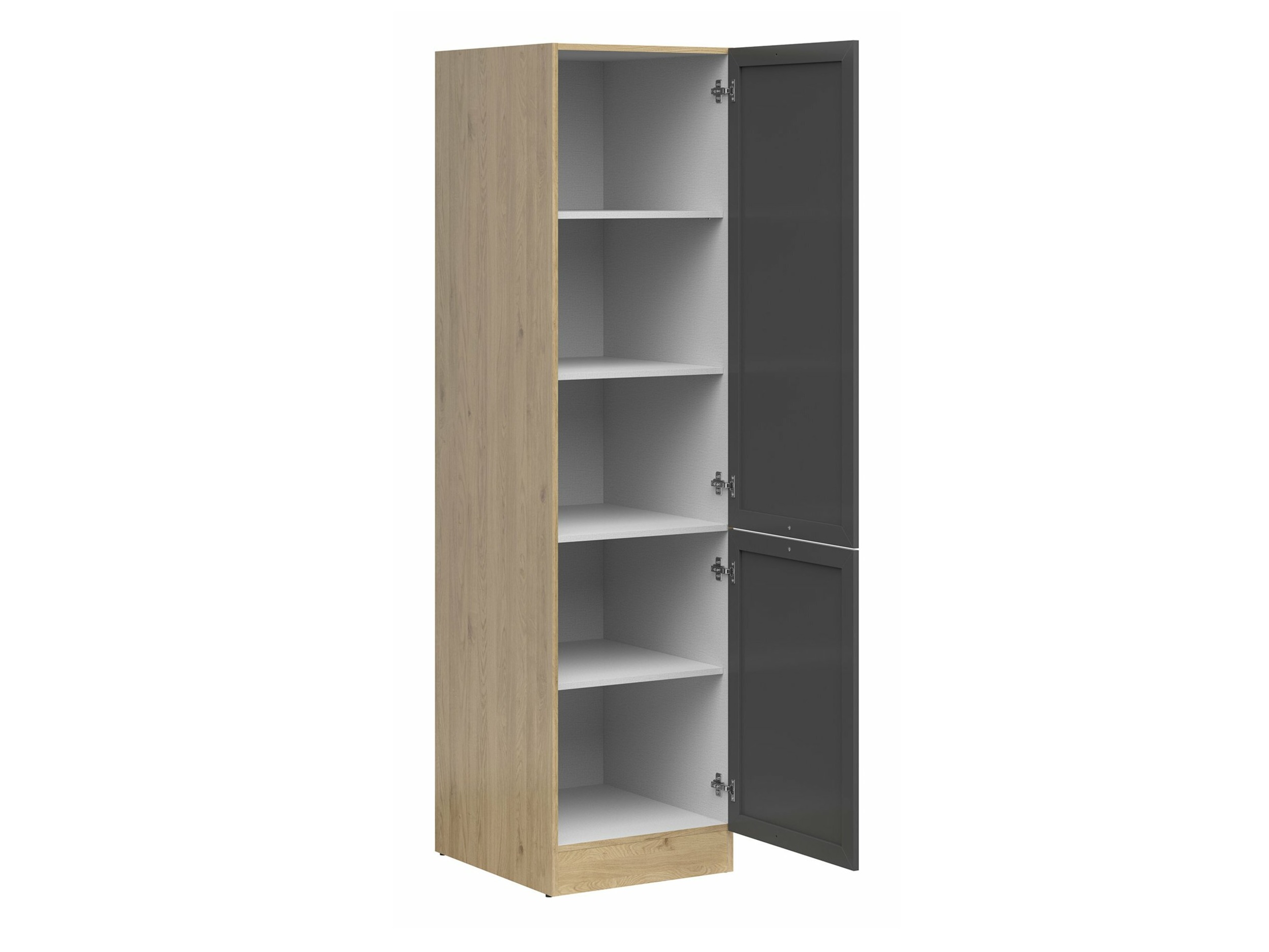 Modulskab med låger Classic Grey Oak 114