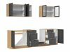 Modulkøkkensæt Classic Grey Oak 118