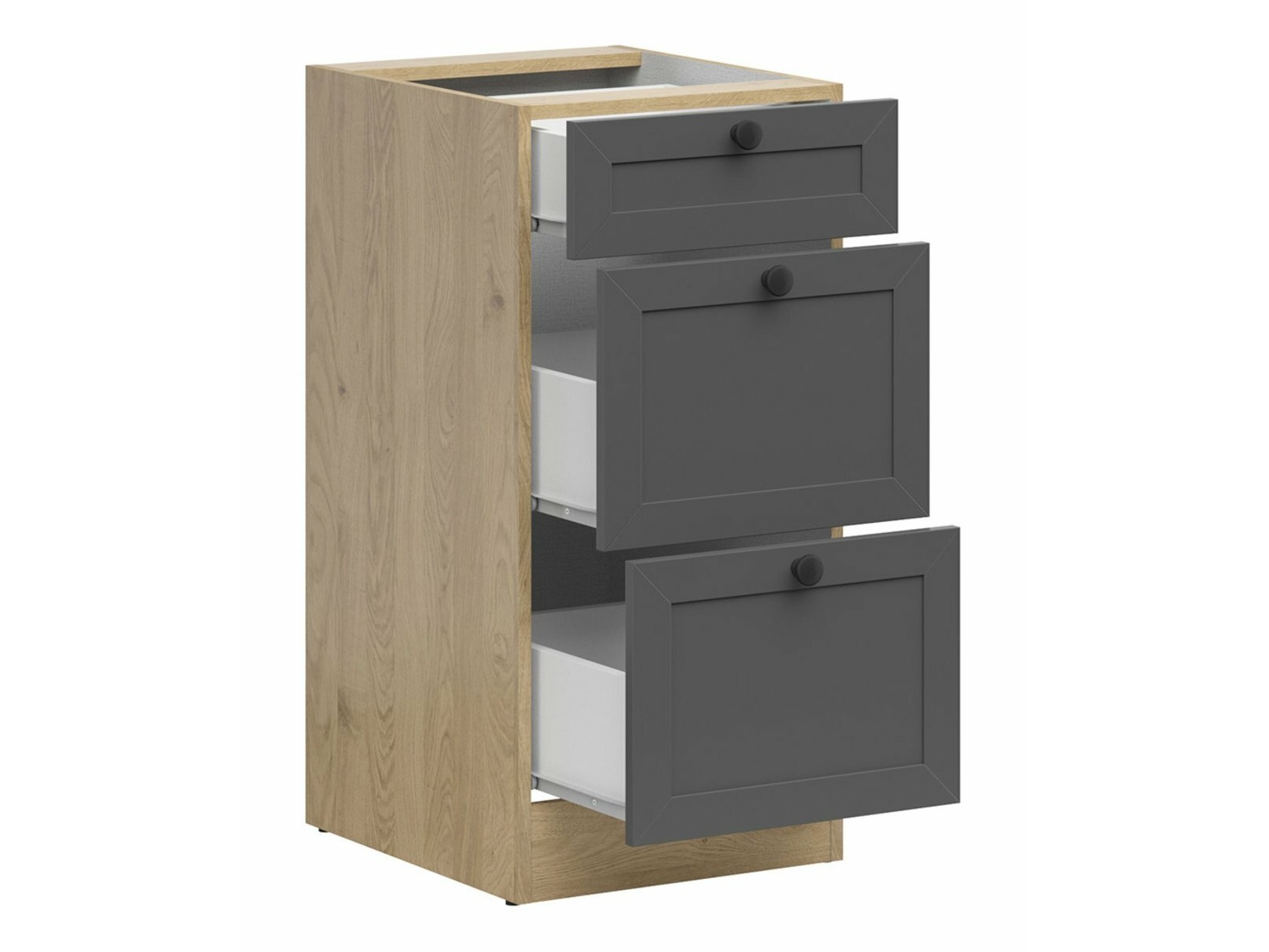 Modulkøkkensæt Classic Grey Oak 120