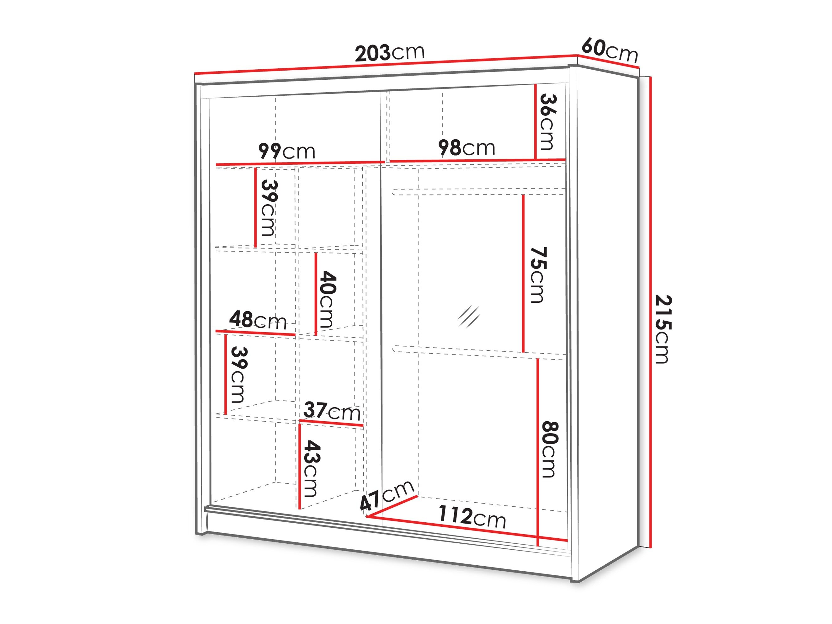 Garderobeskab Honolulu 263