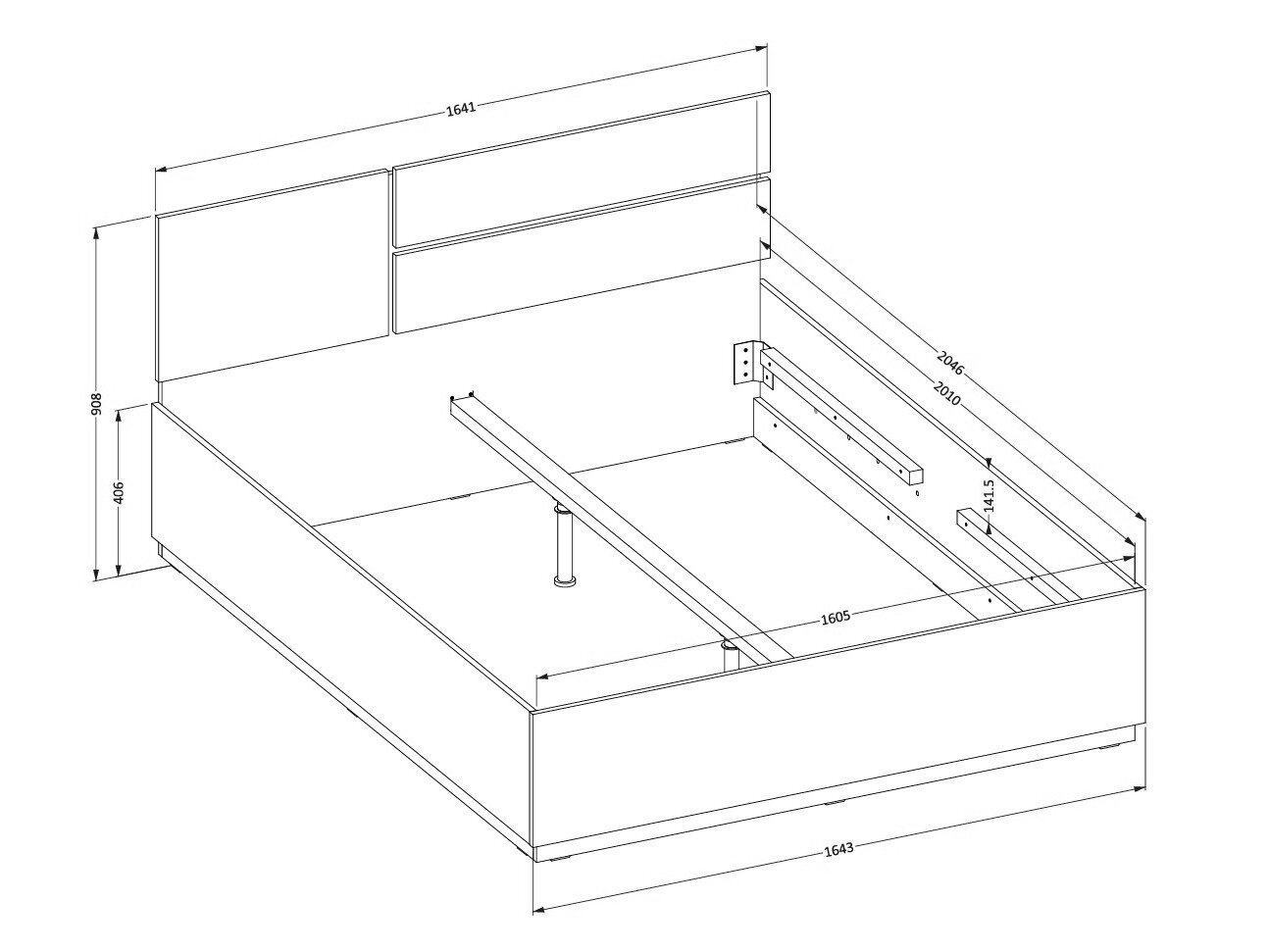 Seng Alfere 123 (Grøn)