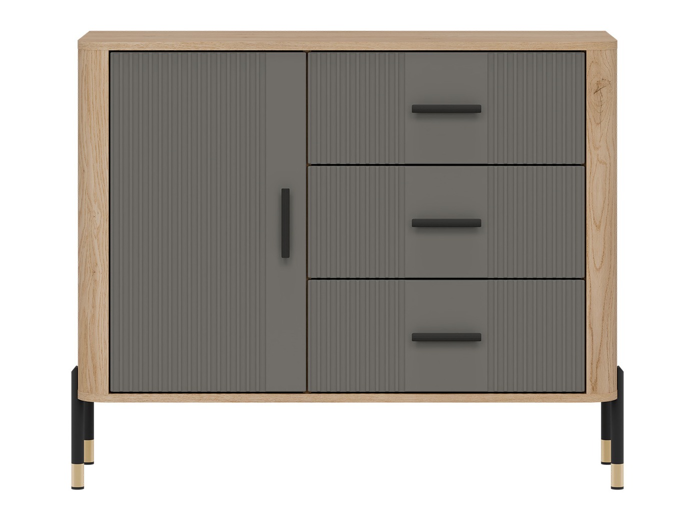 Kommode Flosora 107 (Grå)