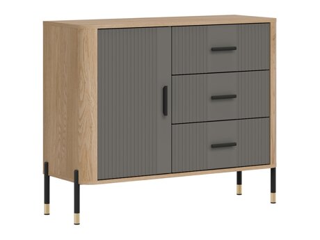 Kommode Flosora 107 (Grå)