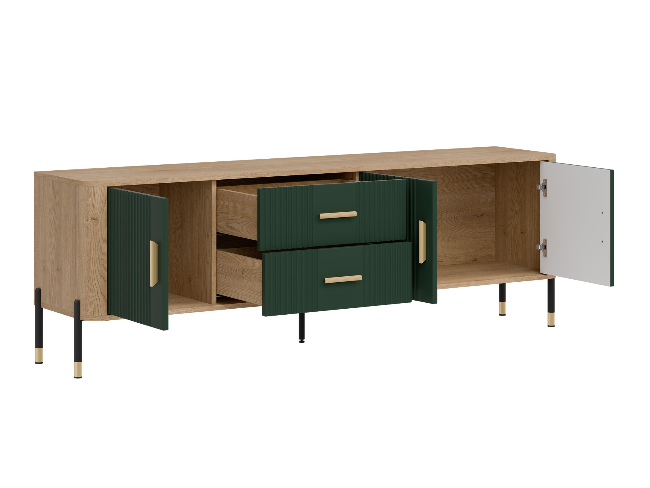 TV-bord Flosora 105 (Grøn)