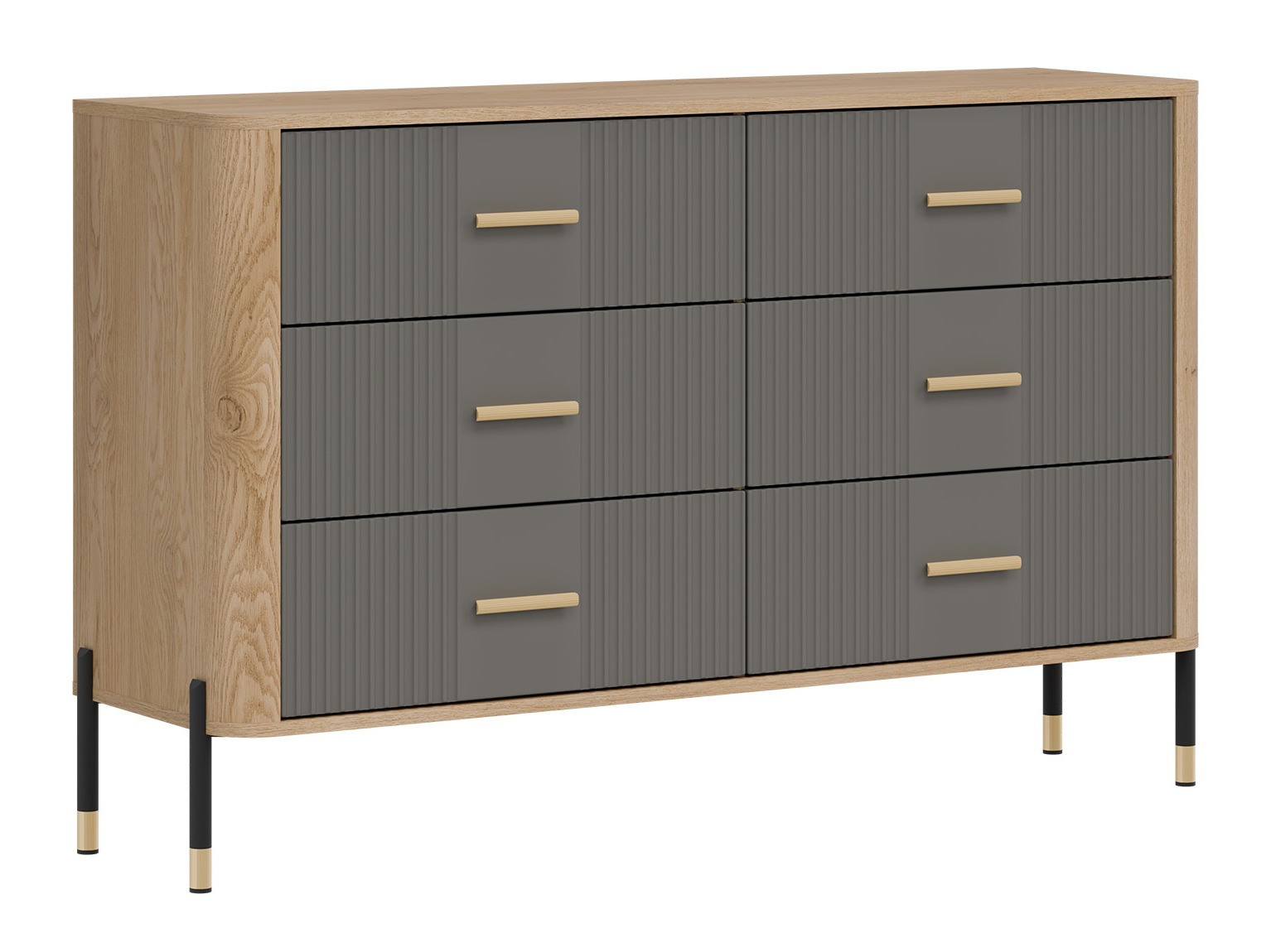 Kommode Flosora 109 (Grå)