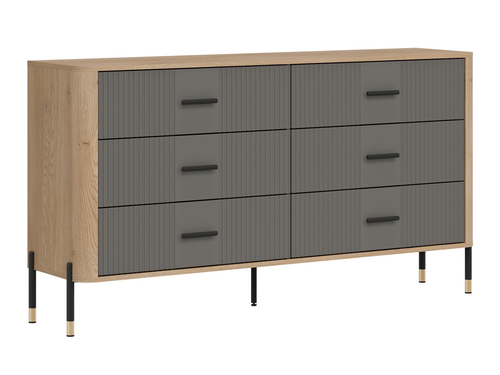 Kommode Flosora 111 (Grå)