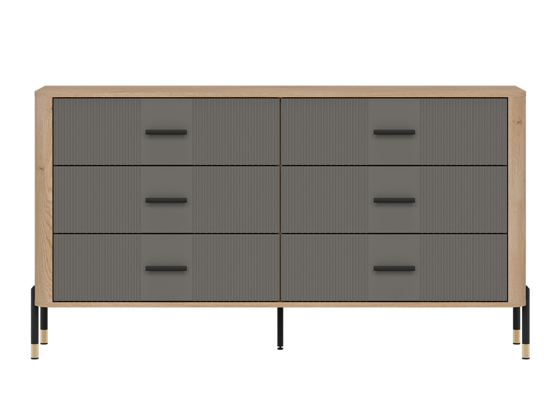 Kommode Flosora 111 (Grå)