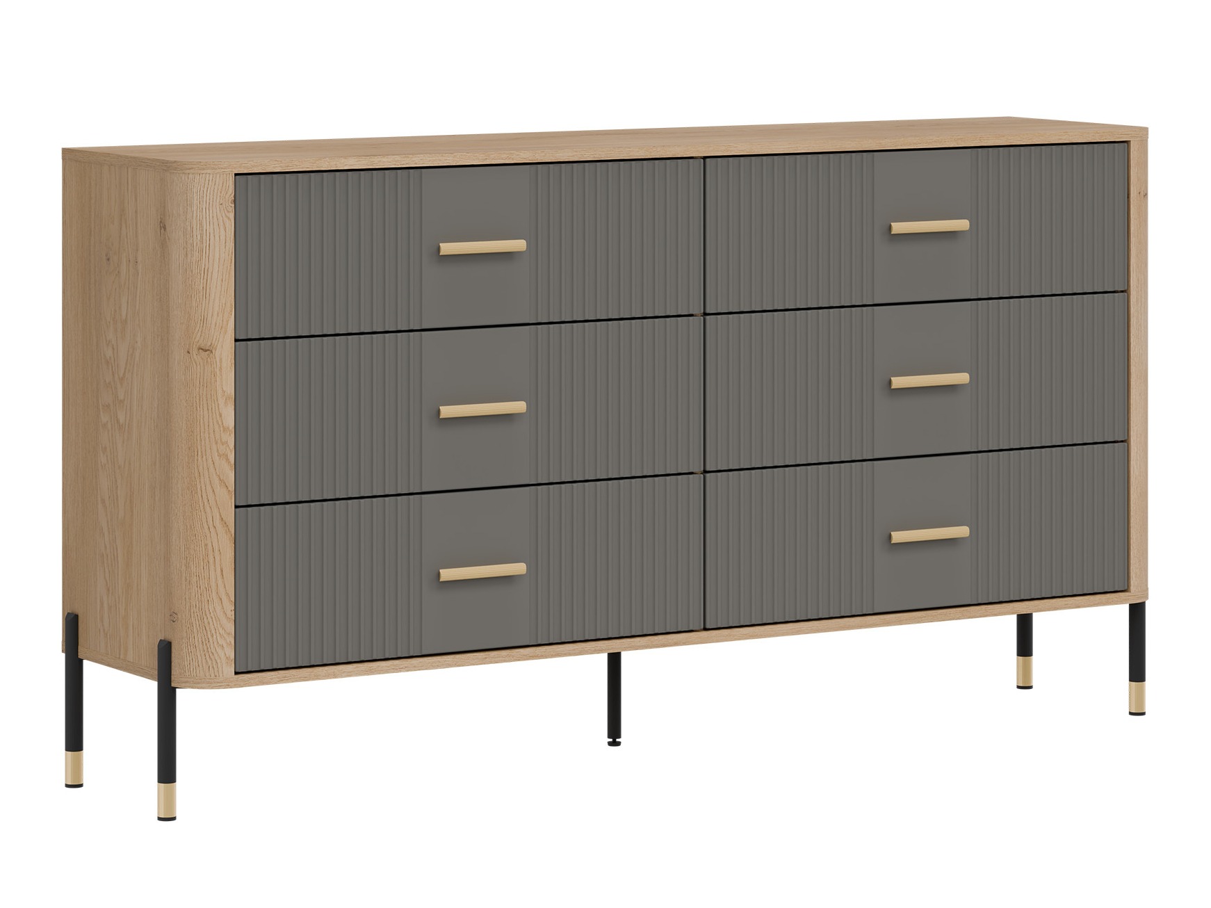 Kommode Flosora 111 (Grå)