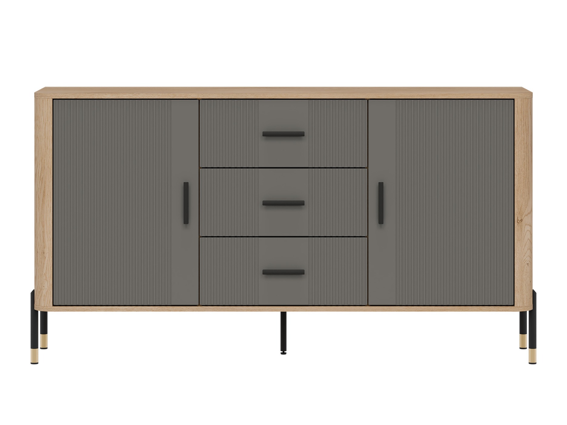 Kommode Flosora 113 (Grå)