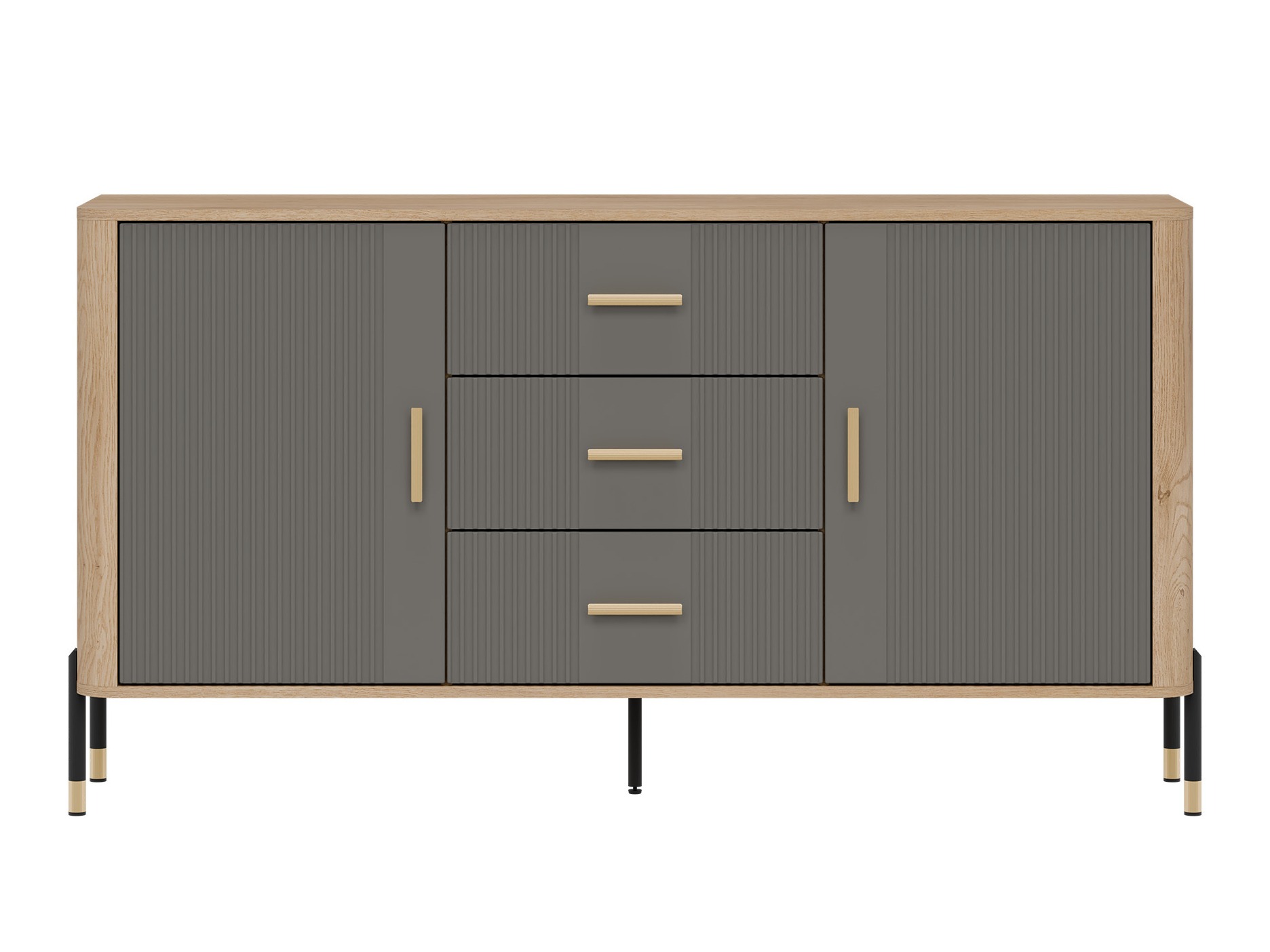 Kommode Flosora 113 (Grå)