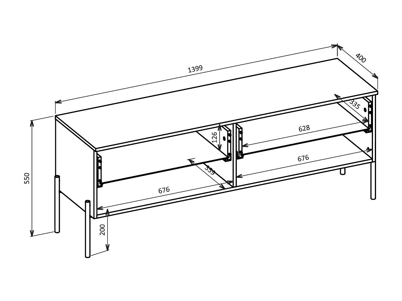 Stuemøbelsæt Levtenu 118 (Kashmir)