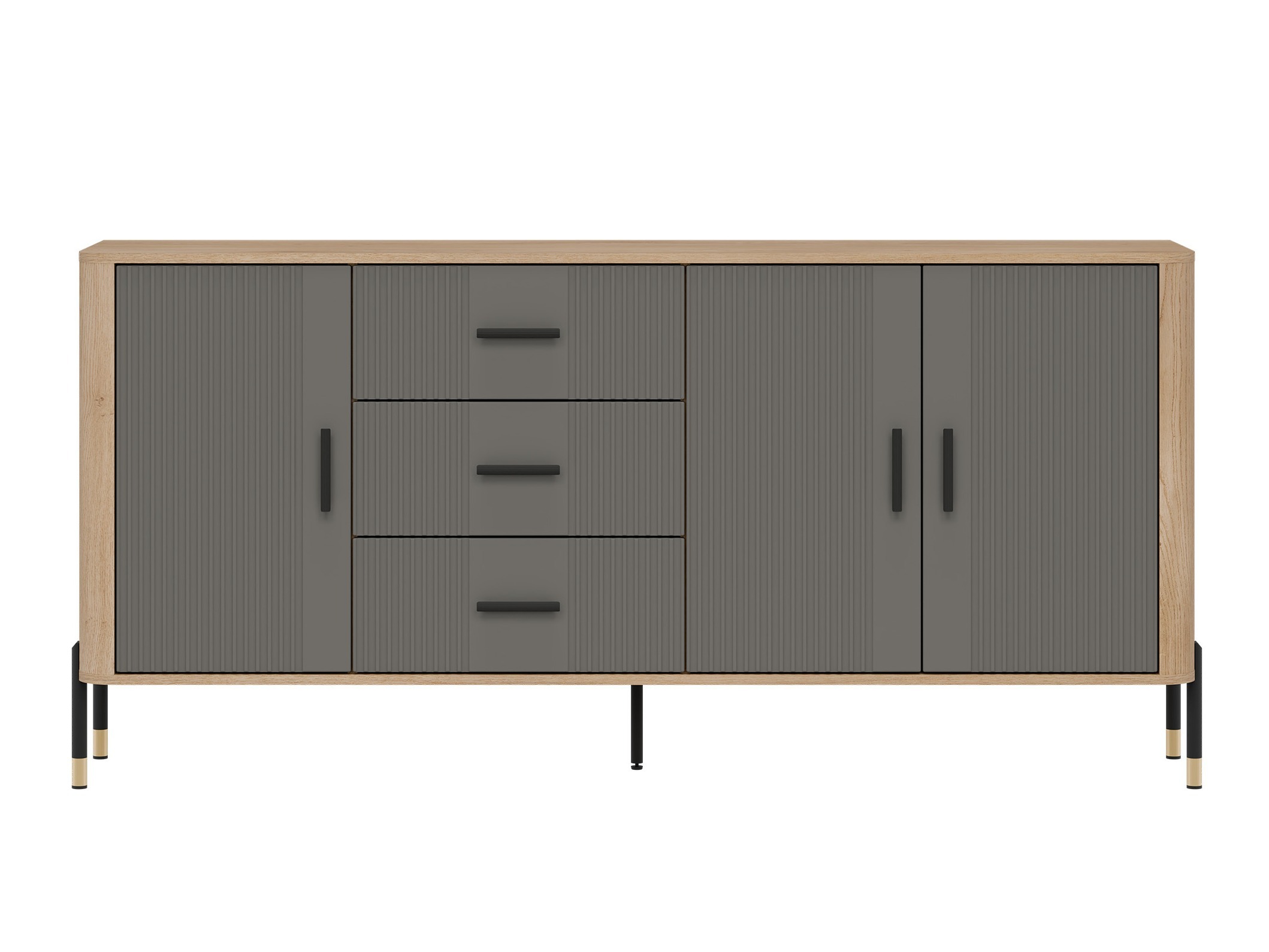 Kommode Flosora 115 (Grå)