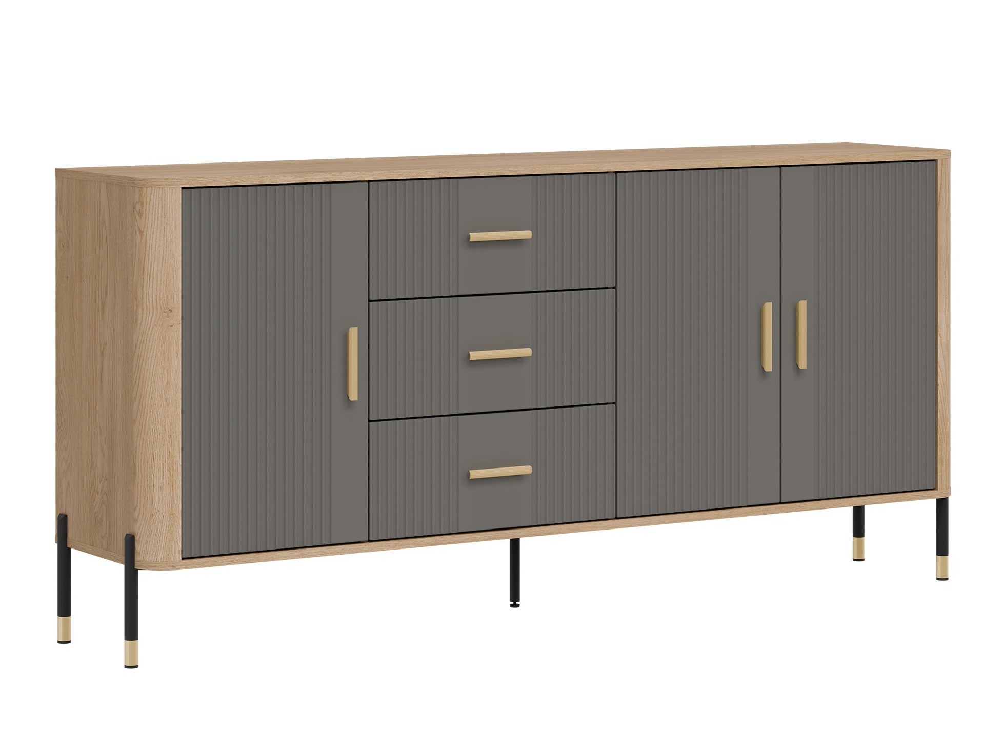 Kommode Flosora 115 (Grå)