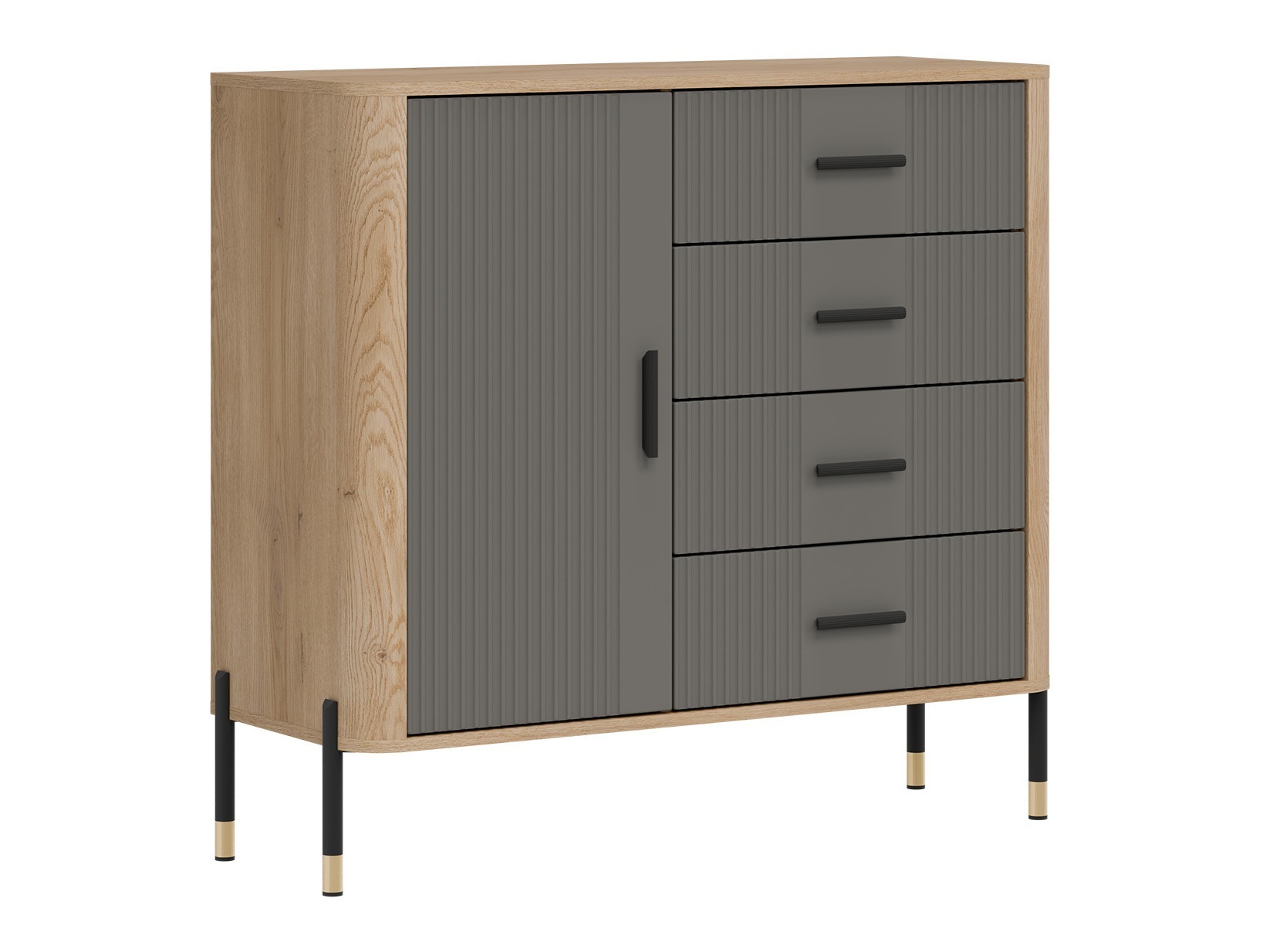 Kommode Flosora 117 (Grå)