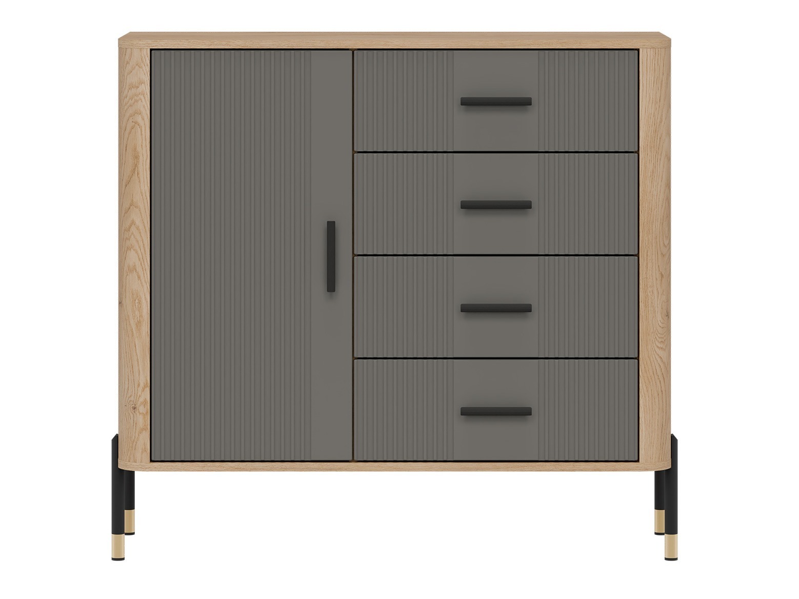 Kommode Flosora 117 (Grå)
