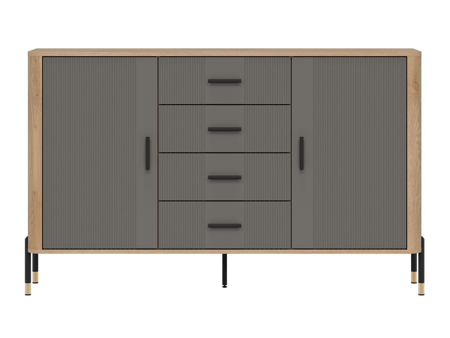Kommode Flosora 119 (Grå)