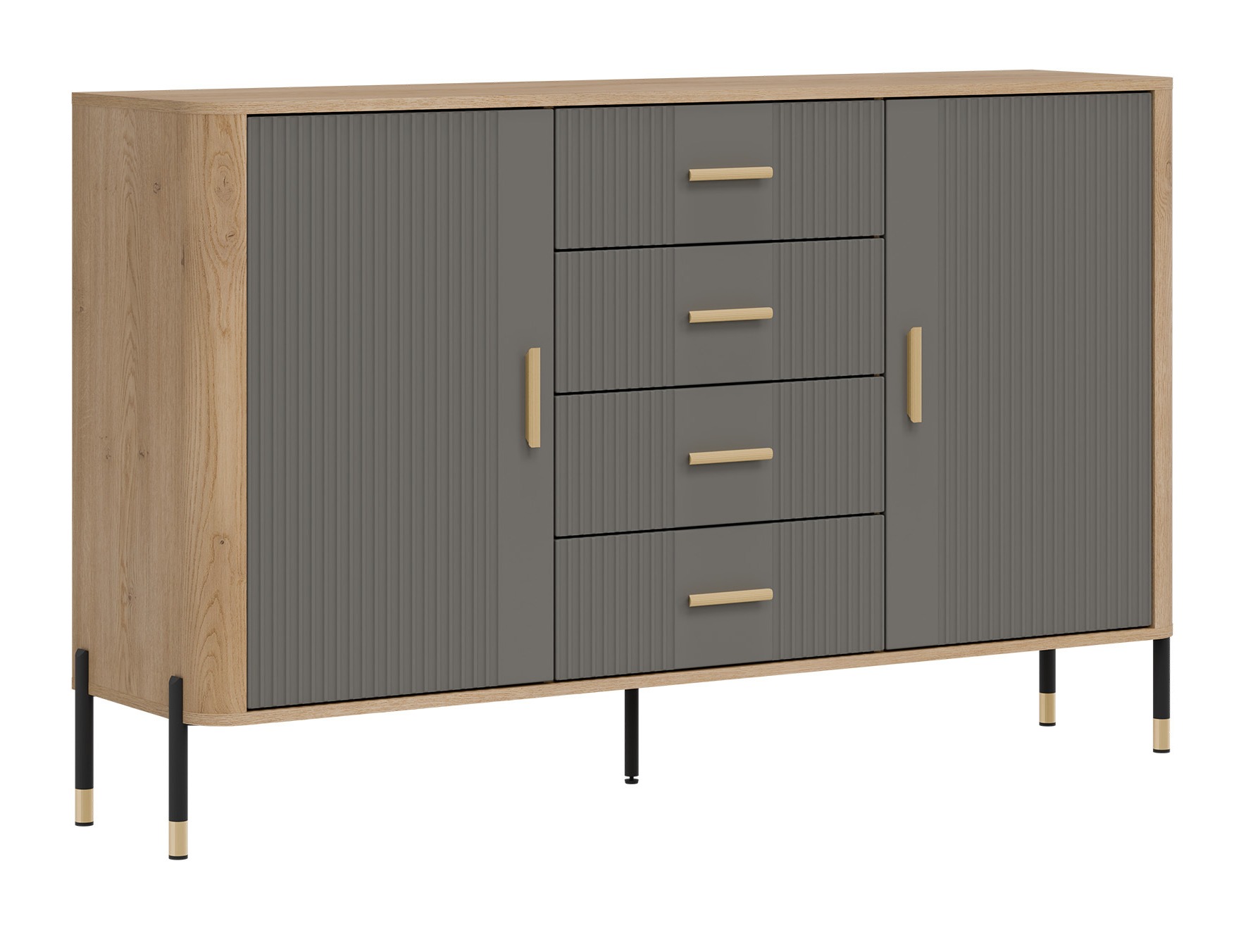 Kommode Flosora 119 (Grå)