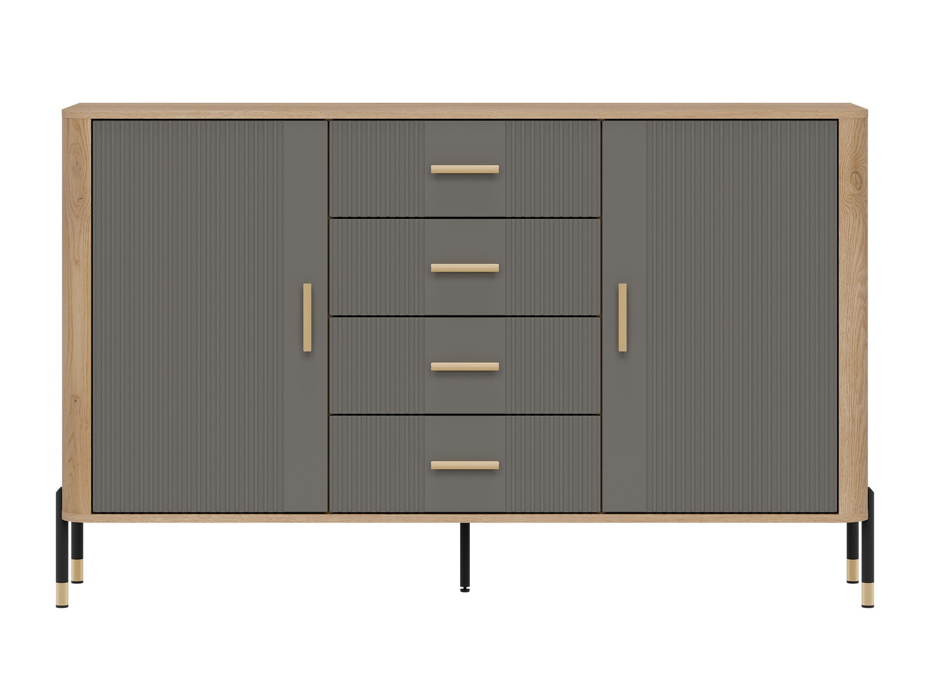 Kommode Flosora 119 (Grå)