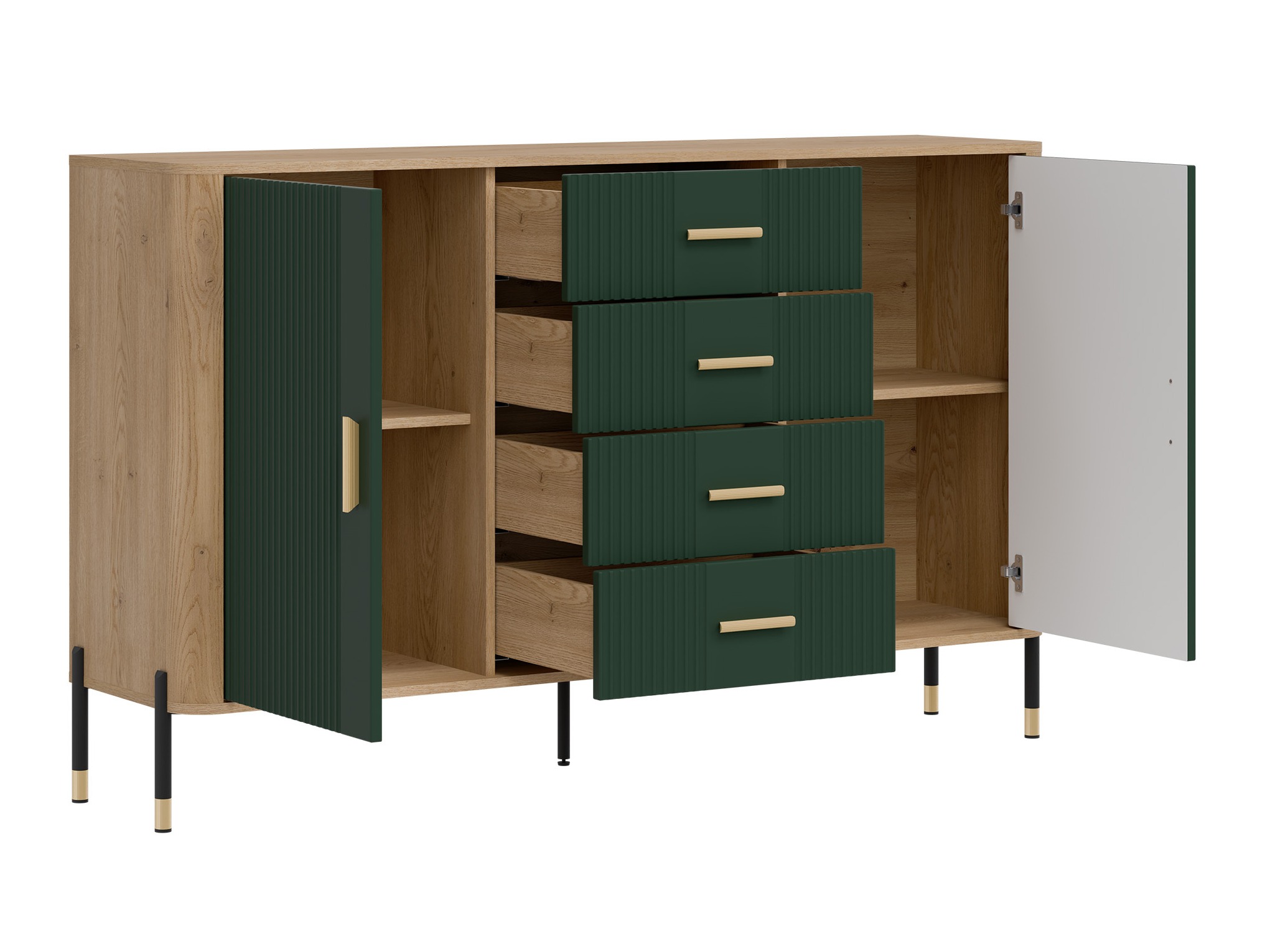 Kommode Flosora 119 (Grøn)