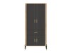 Garderobeskab Flosora 133 (Antracit)