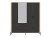 Garderobeskab Flosora 135 (Antracit)