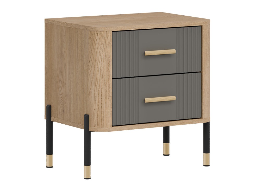 Sengebord Flosora 140 (Grå)